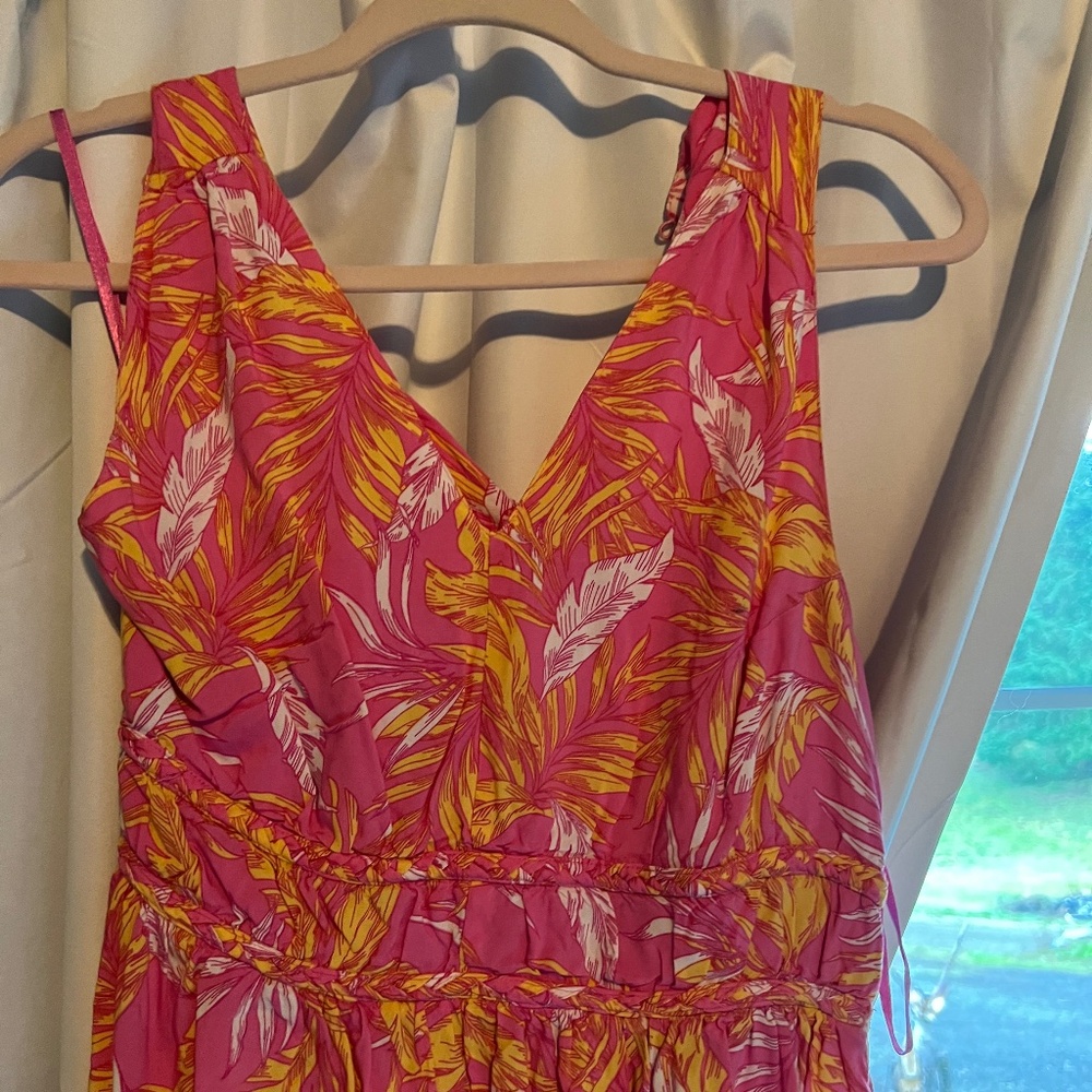 Jessica Simpson pink maxi dress